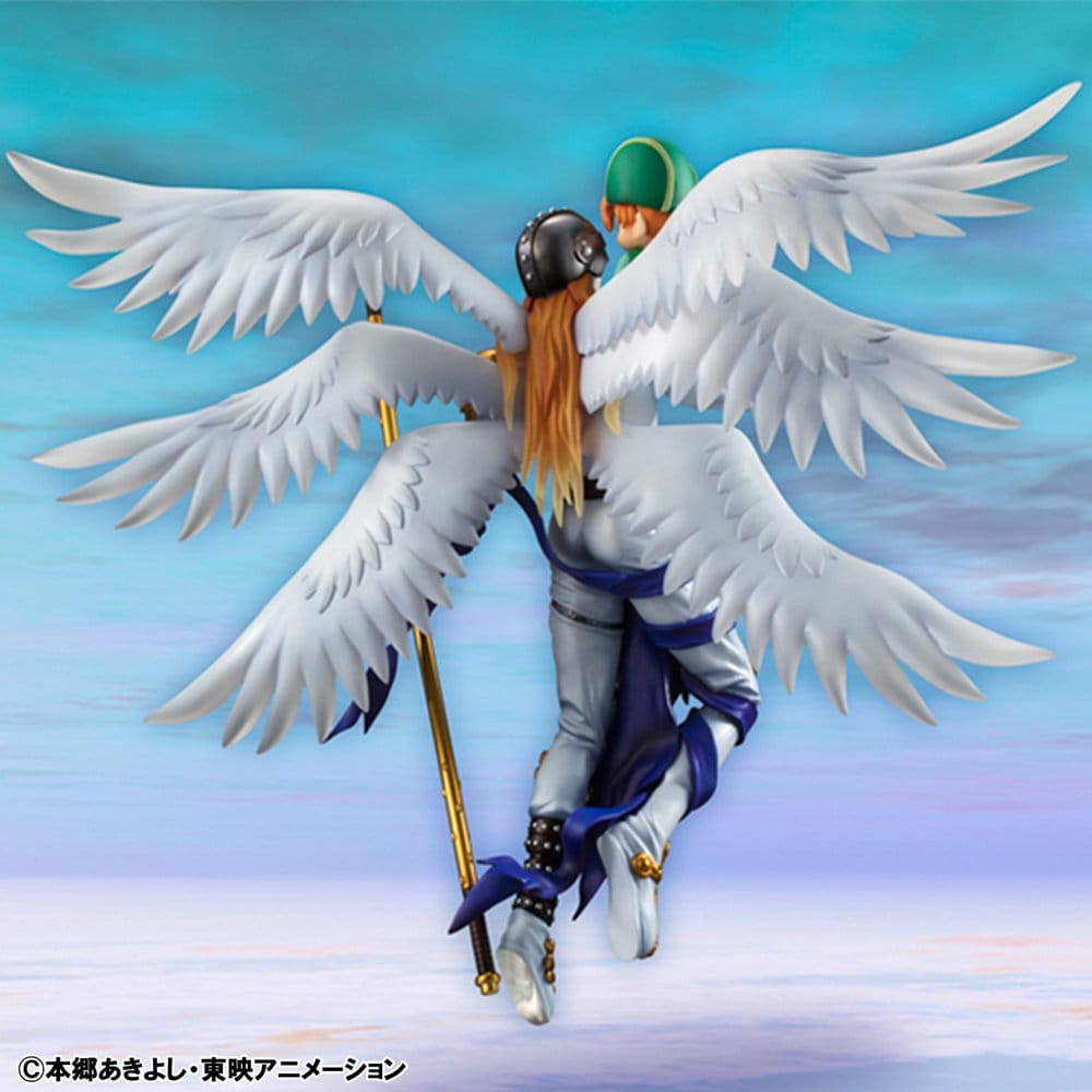 Digimon Adventure G.E.M. Series Figura PVC Angemon & Takeru Takaishi 22 cm (Repeat)
