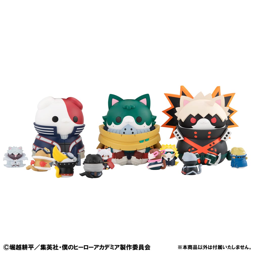 My Hero Academia Mega Cat Project Nyanto! The Big Heroaca Cats Series Series Figura Izuku Midoriya 12 cm