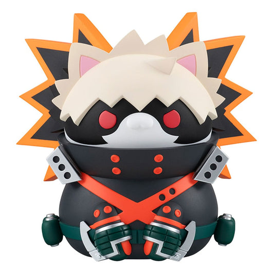 My Hero Academia Mega Cat Project Nyanto! The Big Heroaca Cats Series Series Figura Katsuki Bakugo 12 cm