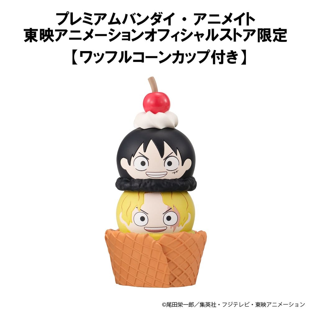 One Piece Pack de 6 Figuras Tsumichen Stack up & Change 8 cm (with gift)