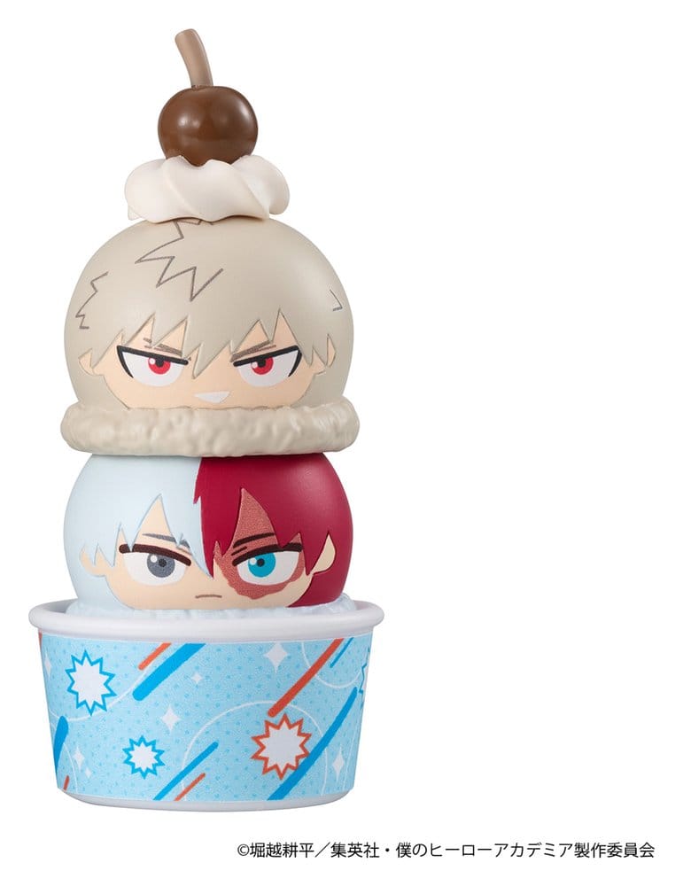 My Hero Academia Pack de 6 Figuras Tsumichen Stack up & Change 8 cm (with gift)