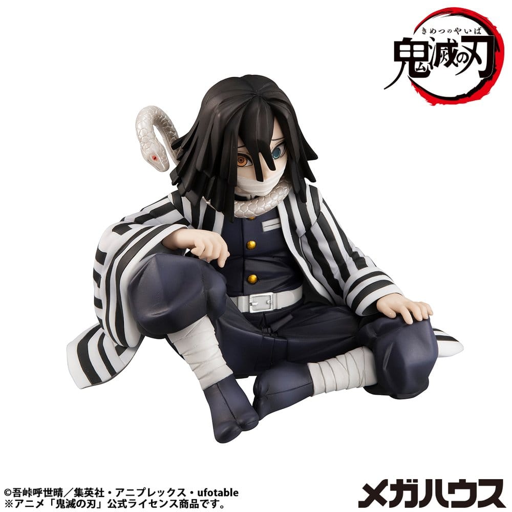 Demon Slayer Kimetsu no Yaiba Estatua PVC G.E.M. Iguro-san Palm Size 7 cm