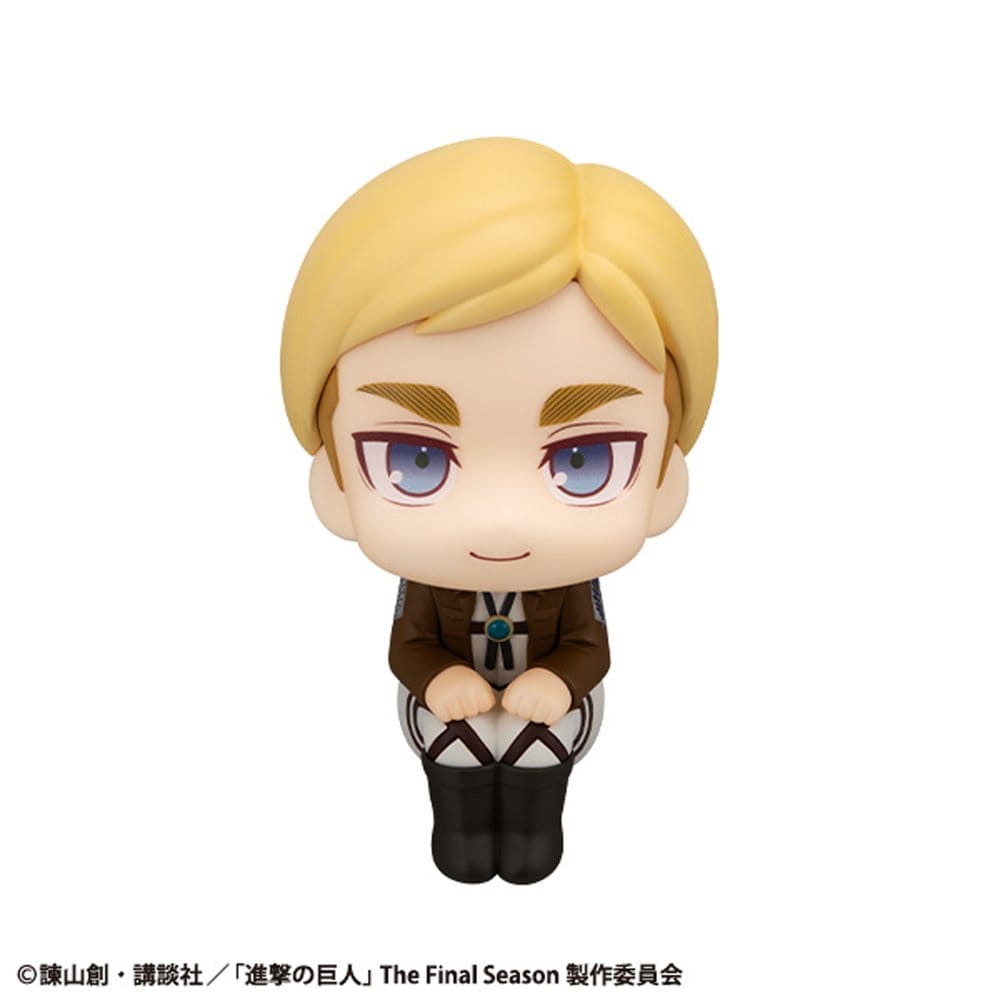 Attack on Titan Estatuas PVC Look Up Hange Zoe & Erwin Smith (with gift) 11 cm