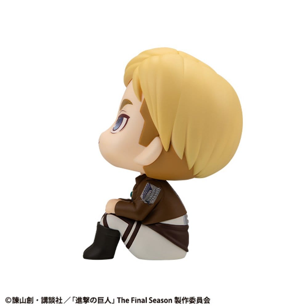 Attack on Titan Estatuas PVC Look Up Hange Zoe & Erwin Smith (with gift) 11 cm
