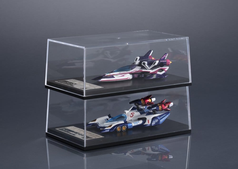 Future GPX Cyber Formula pack de 2 Vehículos vAsurada AKF-0/G spiral boost mode & OGRE AN-21 super Aero boost mode Set Heritage Edition 9 cm