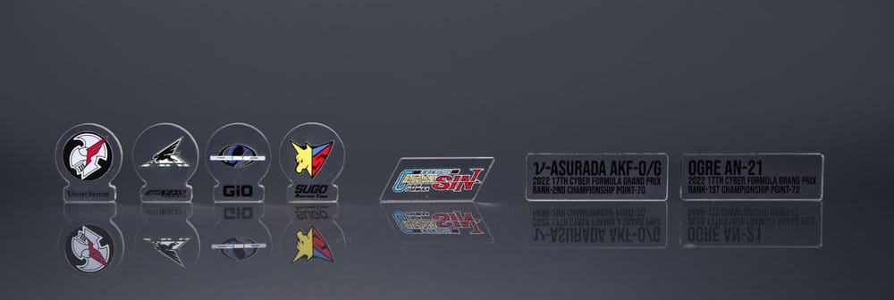 Future GPX Cyber Formula pack de 2 Vehículos vAsurada AKF-0/G spiral boost mode & OGRE AN-21 super Aero boost mode Set Heritage Edition 9 cm