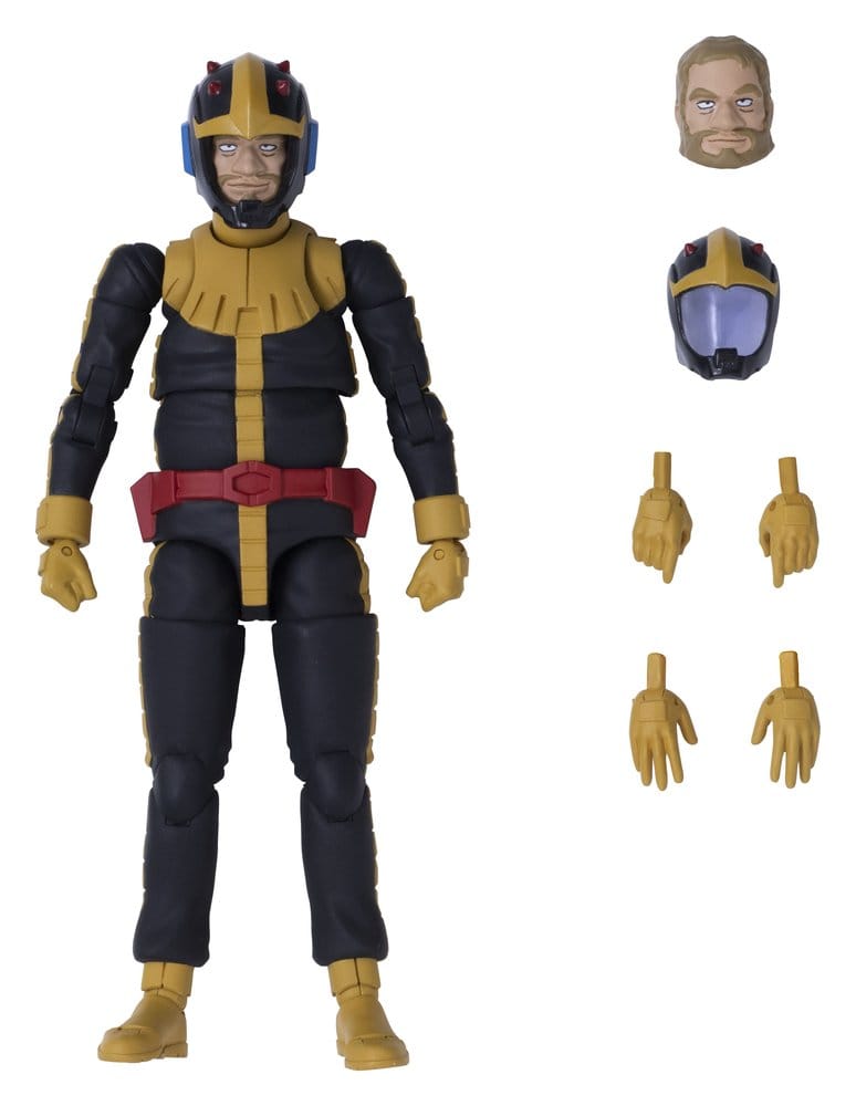Mobile Suit Gundam Figura G.M.G. Collection 13 Principality of Zeon Black Tri-Stars Gaia Normal Suit Ver. 10 cm