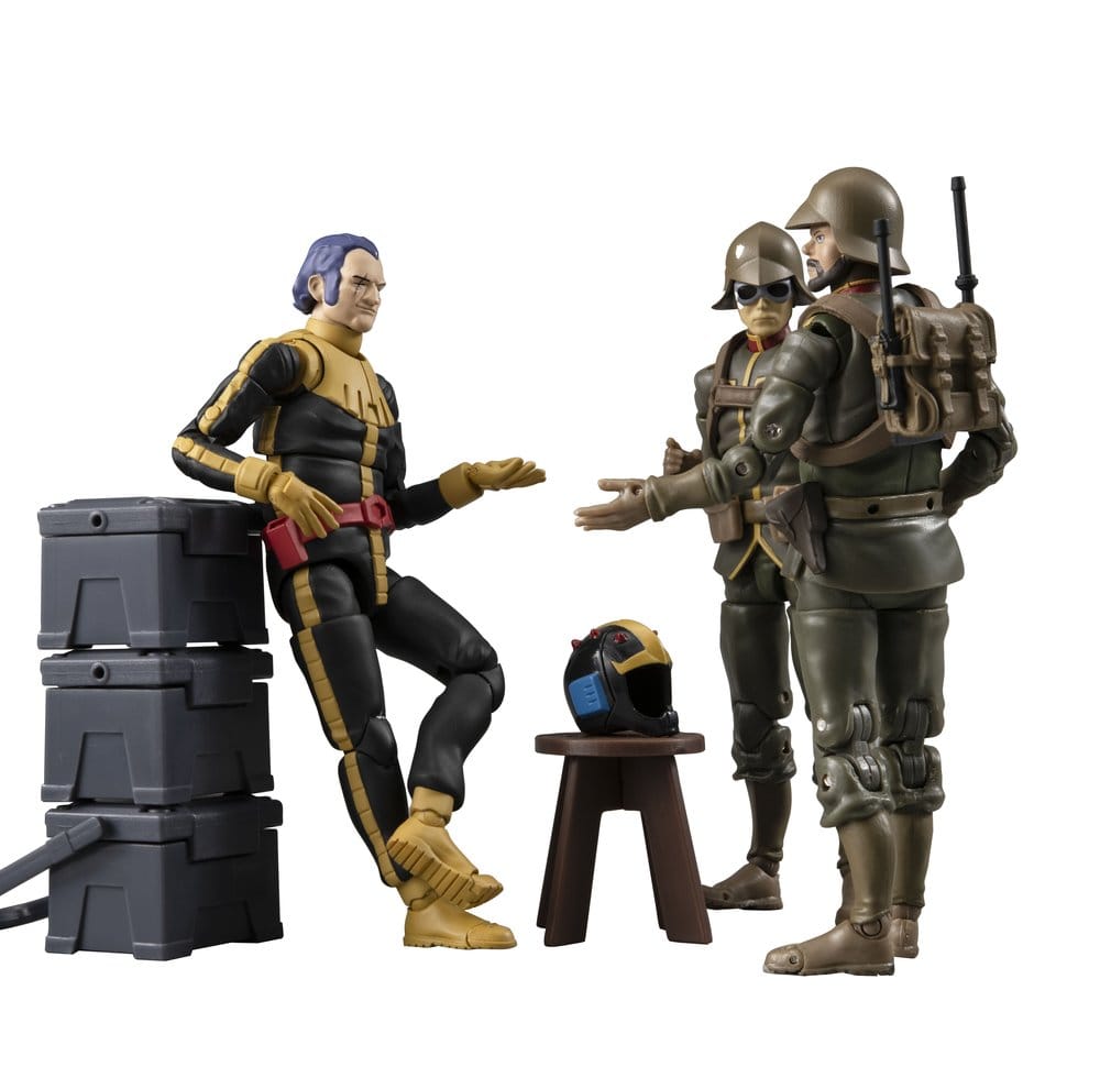 Mobile Suit Gundam Figura G.M.G. Collection 15 Principality of Zeon Black Tri-Stars Mash Normal Suit Ver. 10 cm