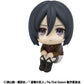 Attack on Titan Estatuas PVC Look Up Levi Cleaning up Ver. & Mikasa Ackerman (with gift) 11 cm