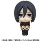 Attack on Titan Estatuas PVC Look Up Levi Cleaning up Ver. & Mikasa Ackerman (with gift) 11 cm