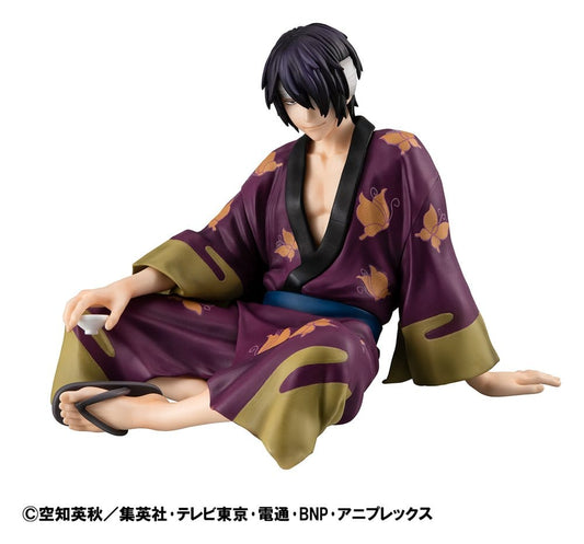 Gintama G.E.M. Series Estatua PVC Takasugi San Palm Size 9 cm