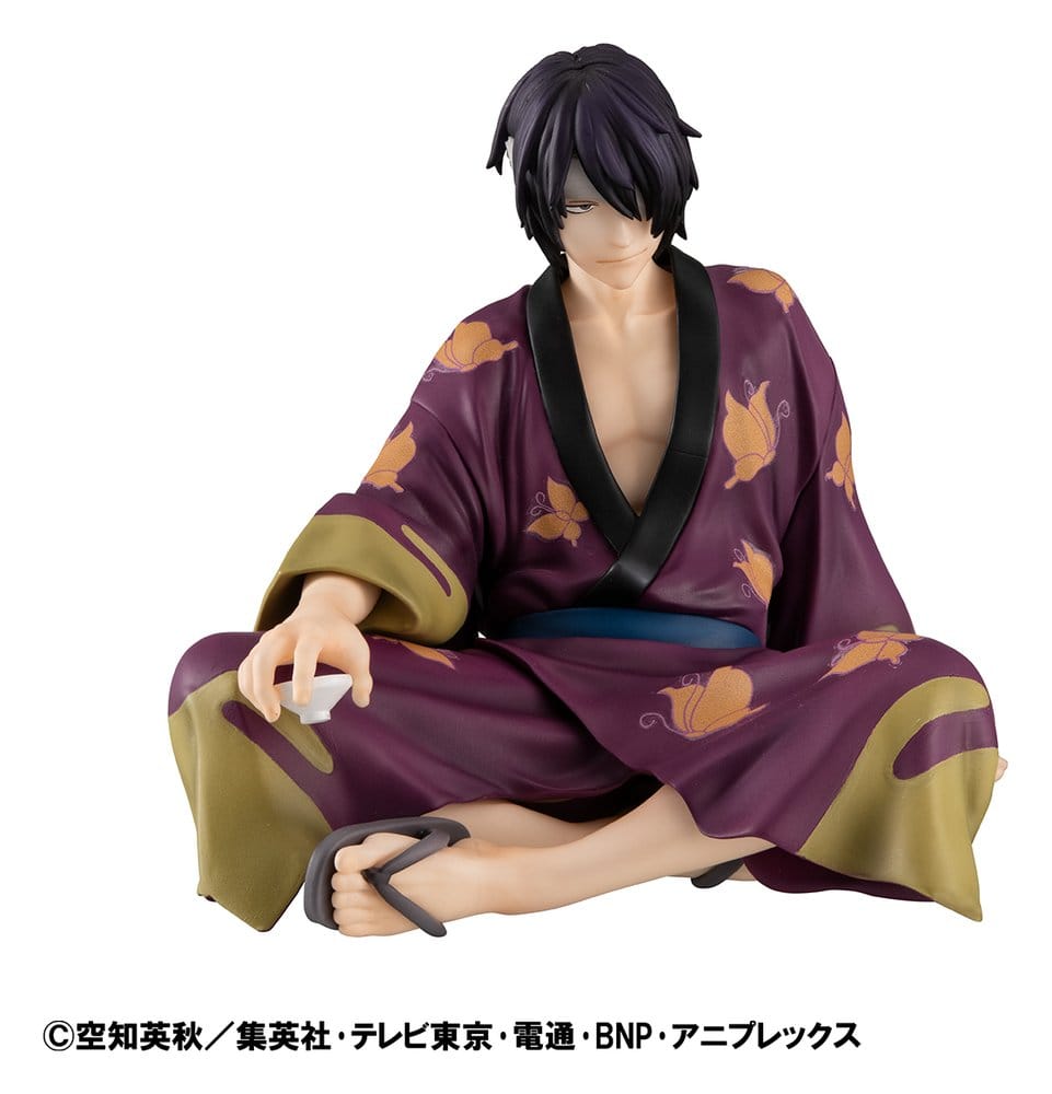 Gintama G.E.M. Series Estatua PVC Takasugi San Palm Size 9 cm