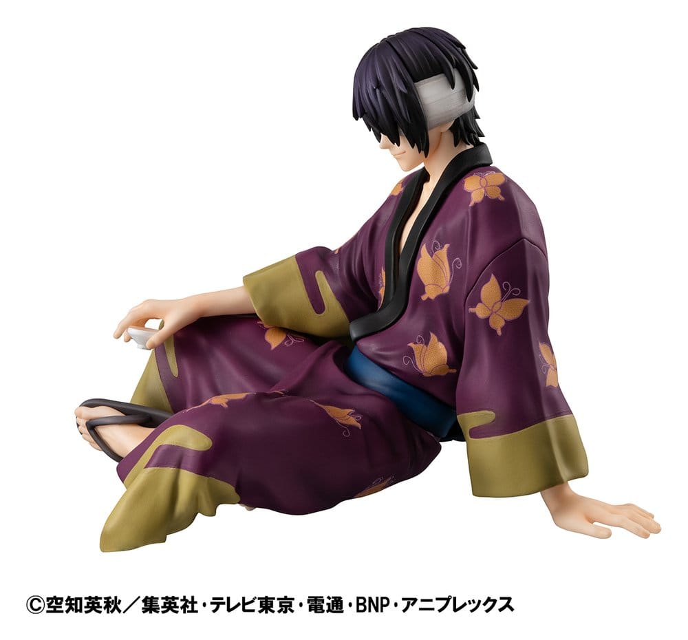 Gintama G.E.M. Series Estatua PVC Takasugi San Palm Size 9 cm