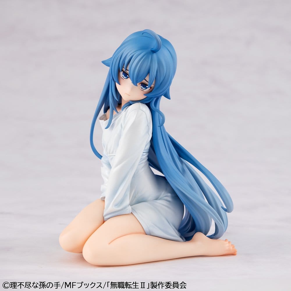 Mushoku Tensei Jobless Reincarnation Estatua PVC Melty Princess Roxy Peeping Ver. Palm Size 9 cm