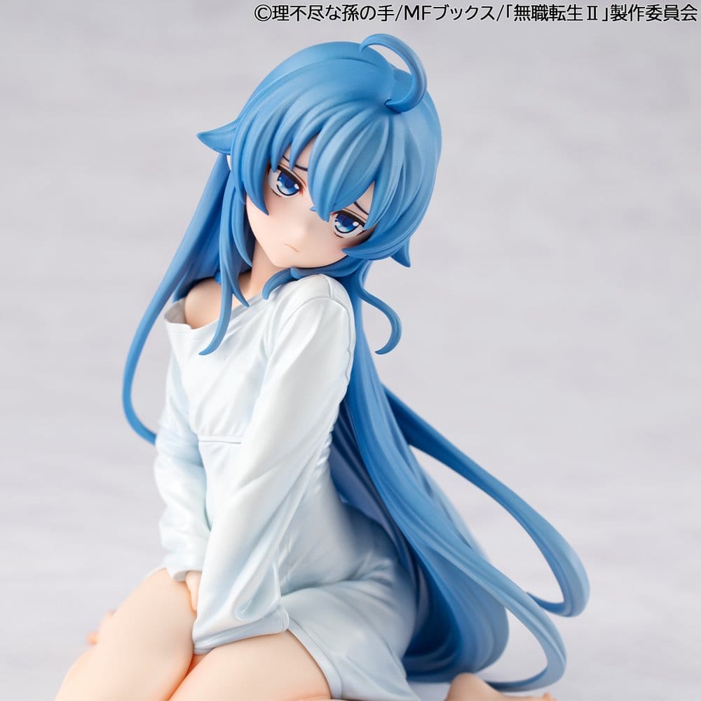 Mushoku Tensei Jobless Reincarnation Estatua PVC Melty Princess Roxy Peeping Ver. Palm Size 9 cm