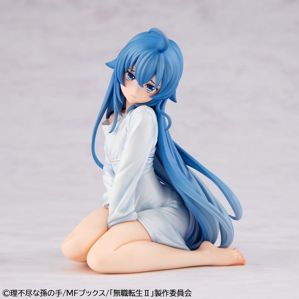 Mushoku Tensei Jobless Reincarnation Estatua PVC Melty Princess Roxy Peeping Ver. Palm Size 9 cm
