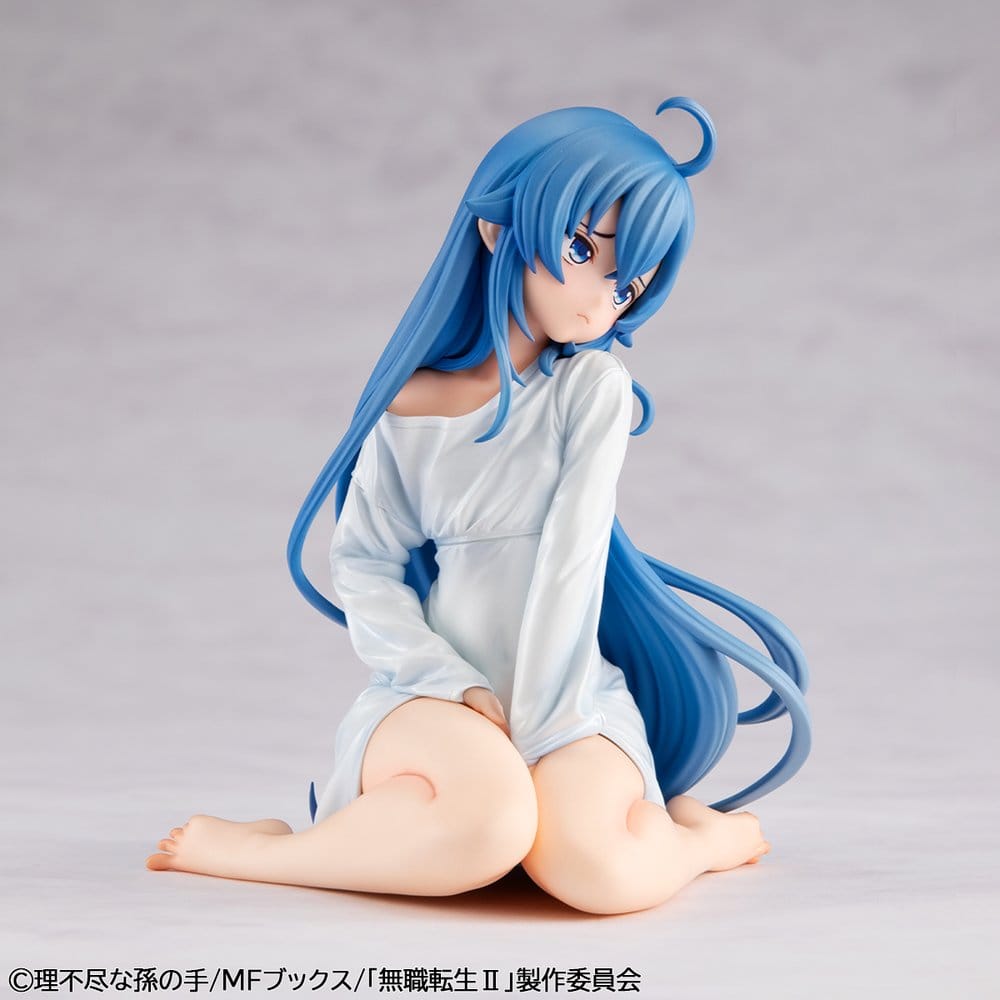 Mushoku Tensei Jobless Reincarnation Estatua PVC Melty Princess Roxy Peeping Ver. Palm Size 9 cm