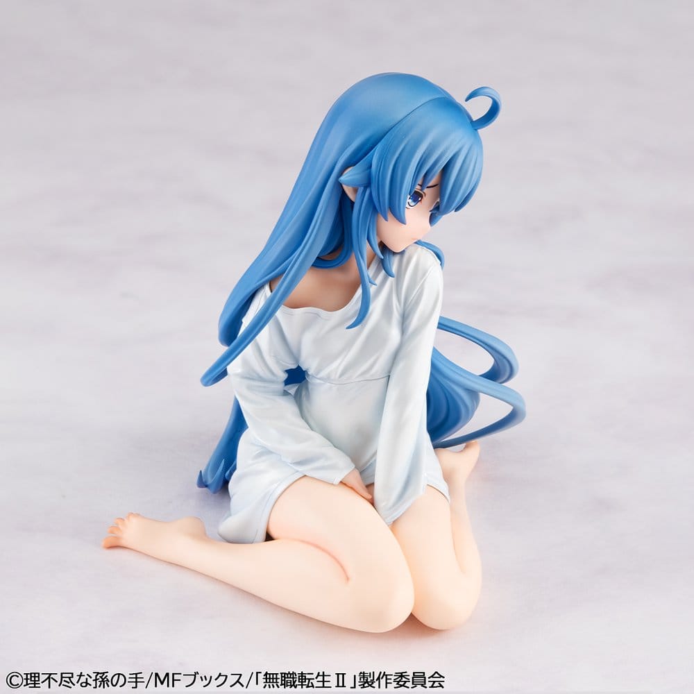 Mushoku Tensei Jobless Reincarnation Estatua PVC Melty Princess Roxy Peeping Ver. Palm Size 9 cm