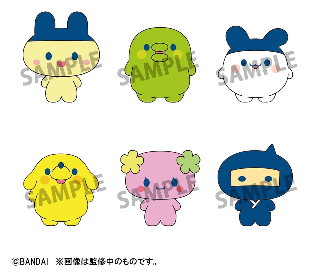 Tamagotchi Chokorin Collection Figuras Mini 5 cm Blind Box Surtido (6)