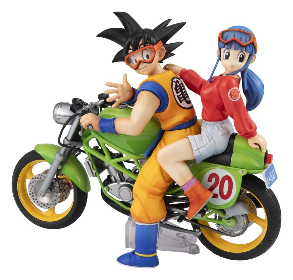 Dragon Ball Z Figura PVC Desktop Real McCoy 05 Son Goku & Chichi Limited Repeat Ver. 15 cm