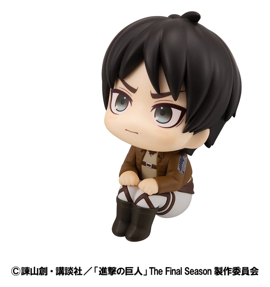 Attack on Titan Lookup Figura PVC Eren Jaeger Grumpy Ver. 11 cm