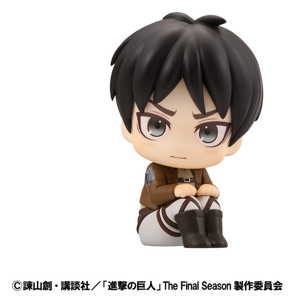 Attack on Titan Lookup Figura PVC Eren Jaeger Grumpy Ver. 11 cm