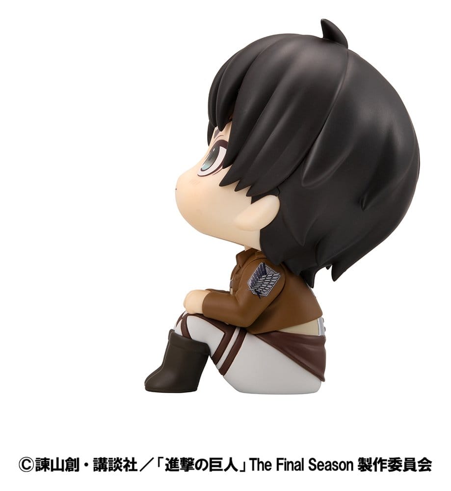 Attack on Titan Lookup Figura PVC Eren Jaeger Grumpy Ver. 11 cm