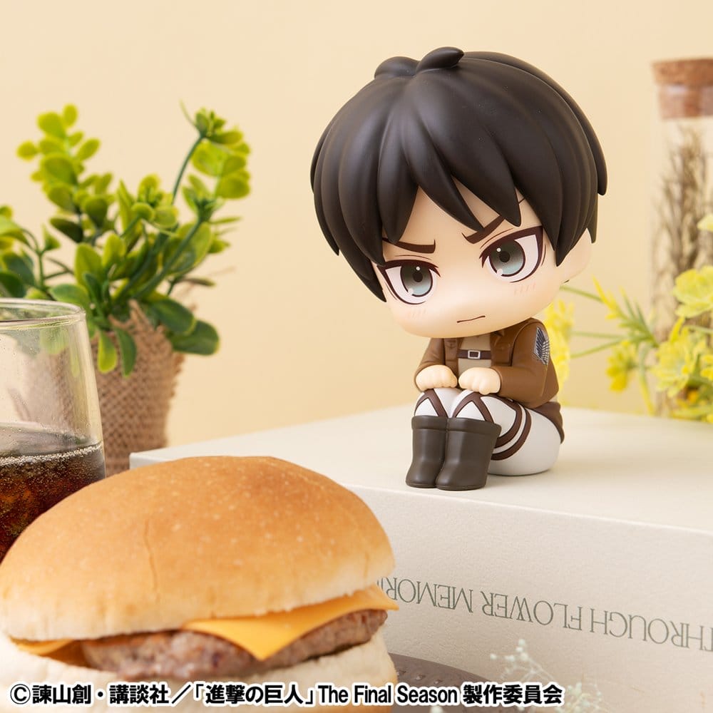 Attack on Titan Lookup Figura PVC Eren Jaeger Grumpy Ver. 11 cm