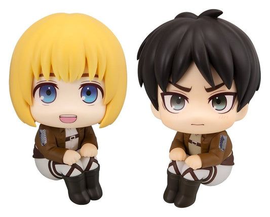 Attack on Titan Lookup Pack de 2 Figuras PVC Armin Arlert & Eren Yeager Grumpy Ver. 11 cm (with gift)