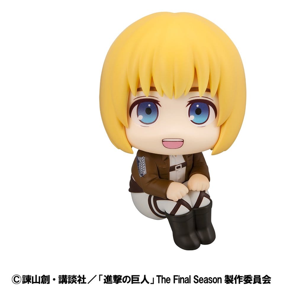 Attack on Titan Lookup Pack de 2 Figuras PVC Armin Arlert & Eren Yeager Grumpy Ver. 11 cm (with gift)