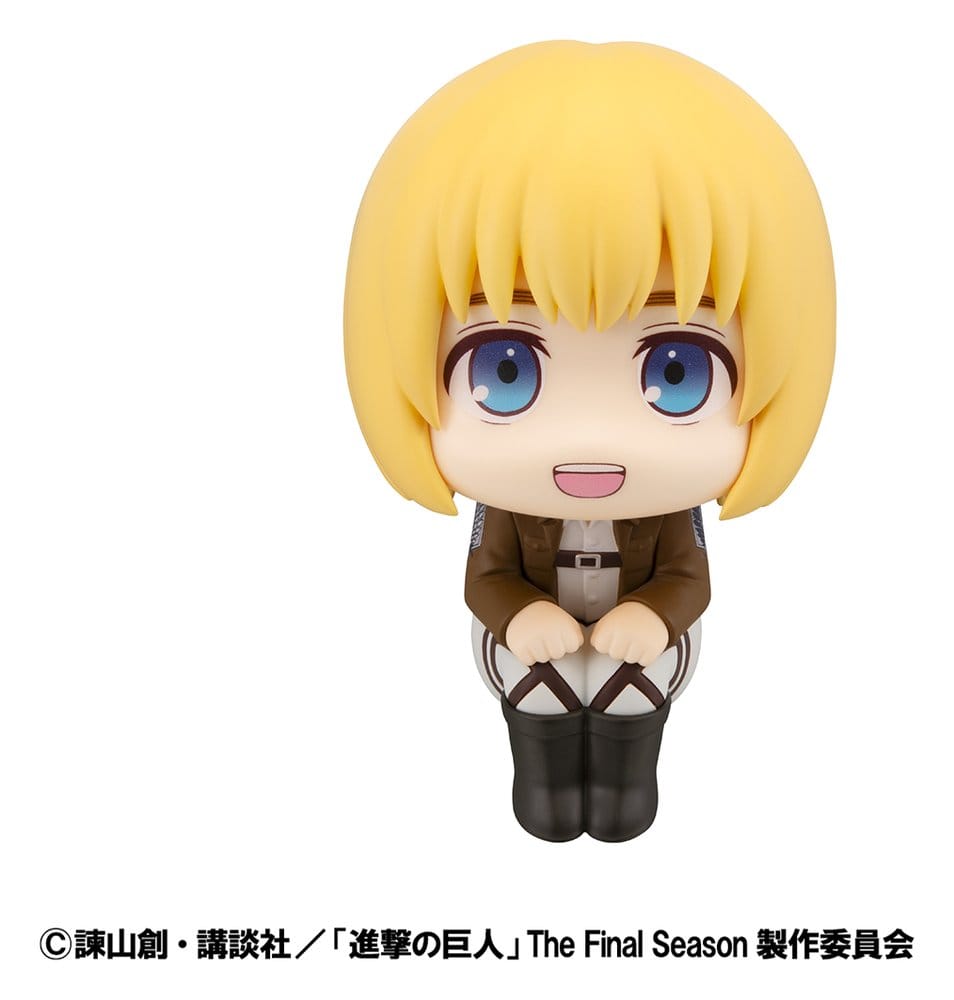 Attack on Titan Lookup Pack de 2 Figuras PVC Armin Arlert & Eren Yeager Grumpy Ver. 11 cm (with gift)