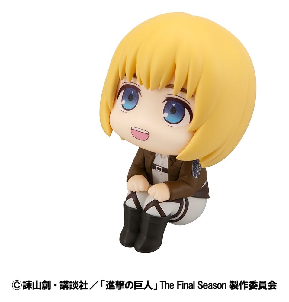 Attack on Titan Lookup Pack de 2 Figuras PVC Armin Arlert & Eren Yeager Grumpy Ver. 11 cm (with gift)