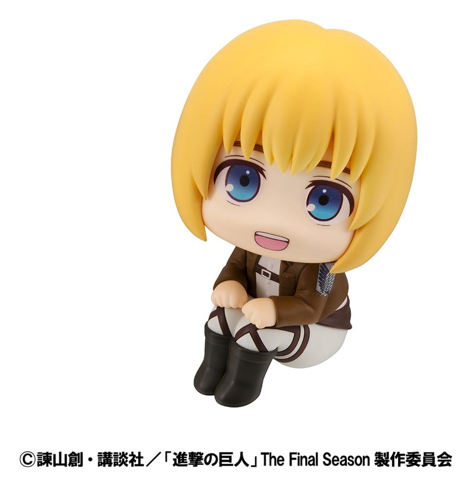 Attack on Titan Lookup Pack de 2 Figuras PVC Armin Arlert & Eren Yeager Grumpy Ver. 11 cm (with gift)