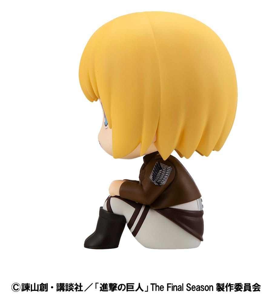 Attack on Titan Lookup Pack de 2 Figuras PVC Armin Arlert & Eren Yeager Grumpy Ver. 11 cm (with gift)