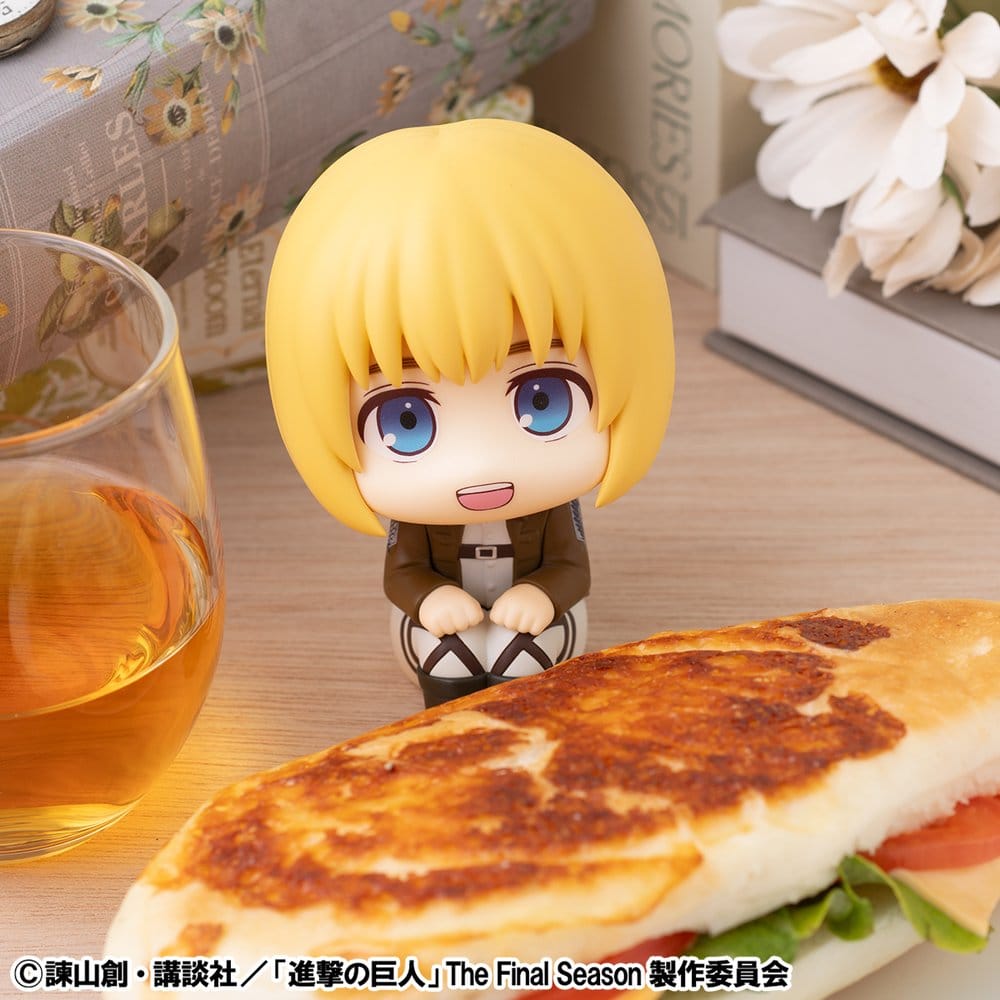 Attack on Titan Lookup Pack de 2 Figuras PVC Armin Arlert & Eren Yeager Grumpy Ver. 11 cm (with gift)