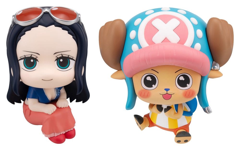 One Piece Lookup Pack de 2 Figuras PVC Nico Robin & Tony Tony Chopper Excited Ver. 11 cm (with gift)