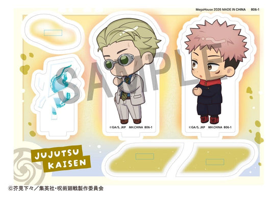 Jujutsu Kaisen Buddycolle Soporte Acrílico 5th Anniversary D Kento Nanami & Yuji Itadori 10 cm