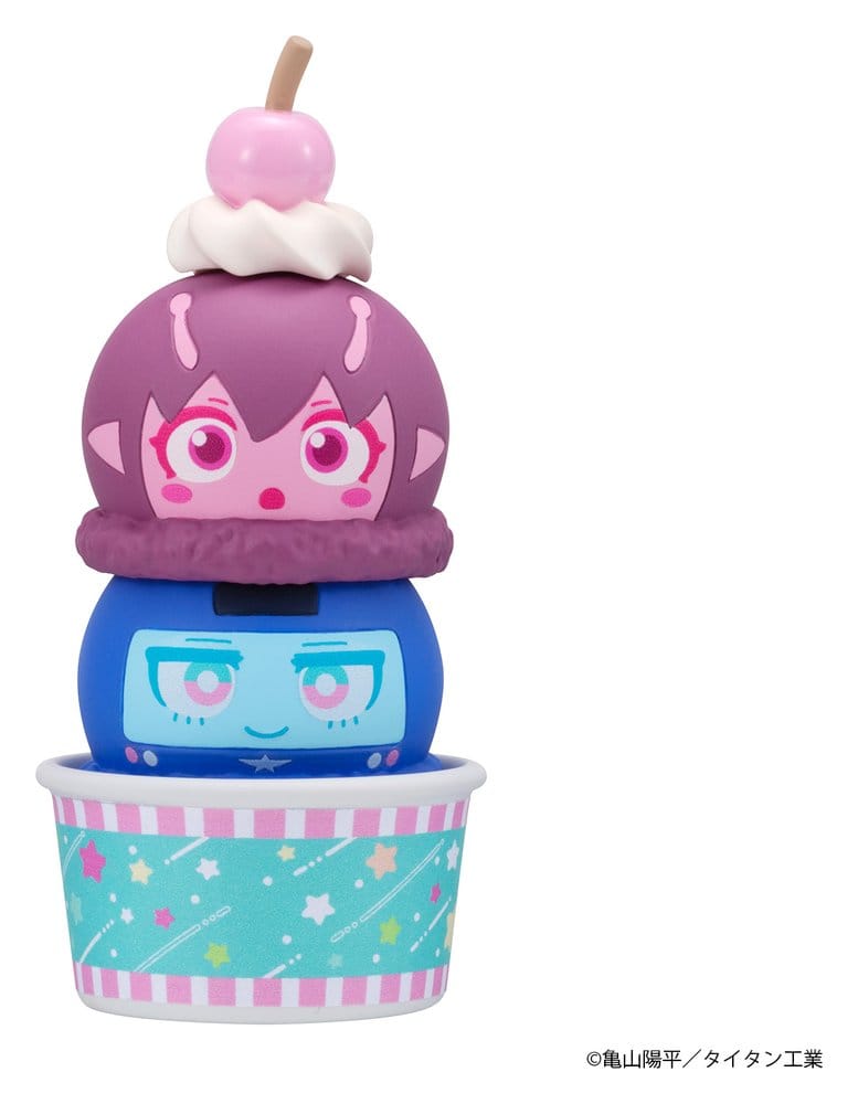 Milky Subway The Galactic Limited Express Figuras Mini Tsumichen Stack up & Change 8 cm Blind Box Surtido (6)