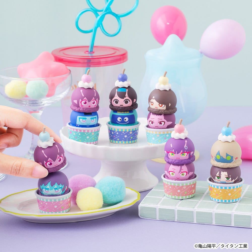 Milky Subway The Galactic Limited Express Figuras Mini Tsumichen Stack up & Change 8 cm Blind Box Surtido (6)