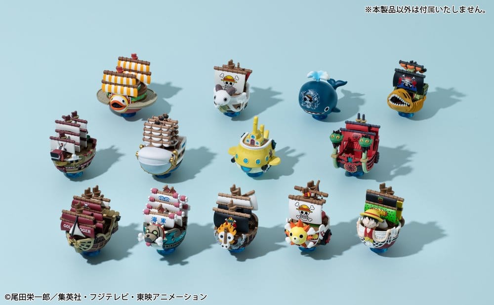 One Piece YuraColle Series Figuras Mini Grand Line Collection Set Vol.3 6 cm