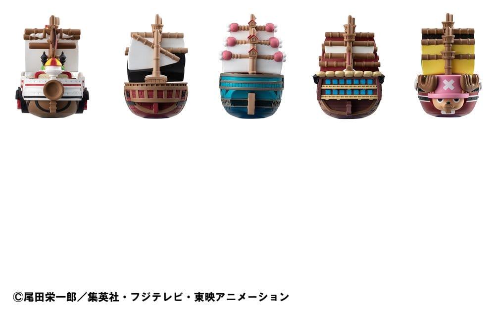One Piece YuraColle Series Figuras Mini Grand Line Collection Set Vol.3 6 cm