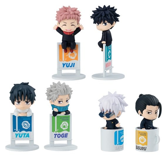 Jujutsu Kaisen Ochatomo Series Figuras Mini Anime 5th Anniversary Blind Box Surtido (6)