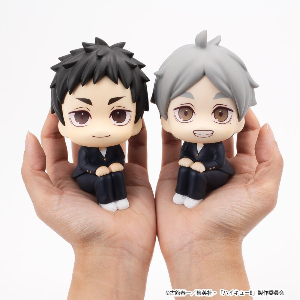 Haikyu!! Pack de 2 Figuras PVC Look Up Daichi Sawamura & Koushi Sugawara 11 cm (with gift)