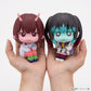 Milky Subway The Galactic Limited Express Pack de 2 Figuras PVC Look Up Chiharu & Makina 11 cm (with gift)