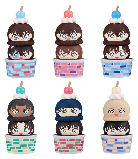 Detective Conan Tsumichen Stack up & Change Figuras Mini 8 cm Blind Box Surtido (6)