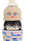 Detective Conan Tsumichen Stack up &amp; Change Figuras Mini 8 cm Blind Box Surtido (6) (with gift)