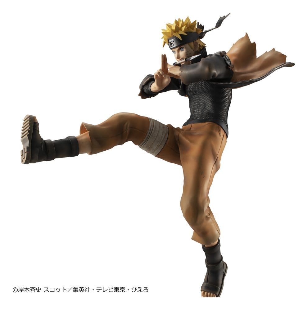 Naruto Shippuden Figura PVC G.E.M. series Naruto Uzumaki Great Ninja War Ver. 26 cm (Repeat)