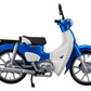 Honda Maqueta Plastic Model Kit Kaitanics Super Cub 110 Glint Wave Blue Metalic