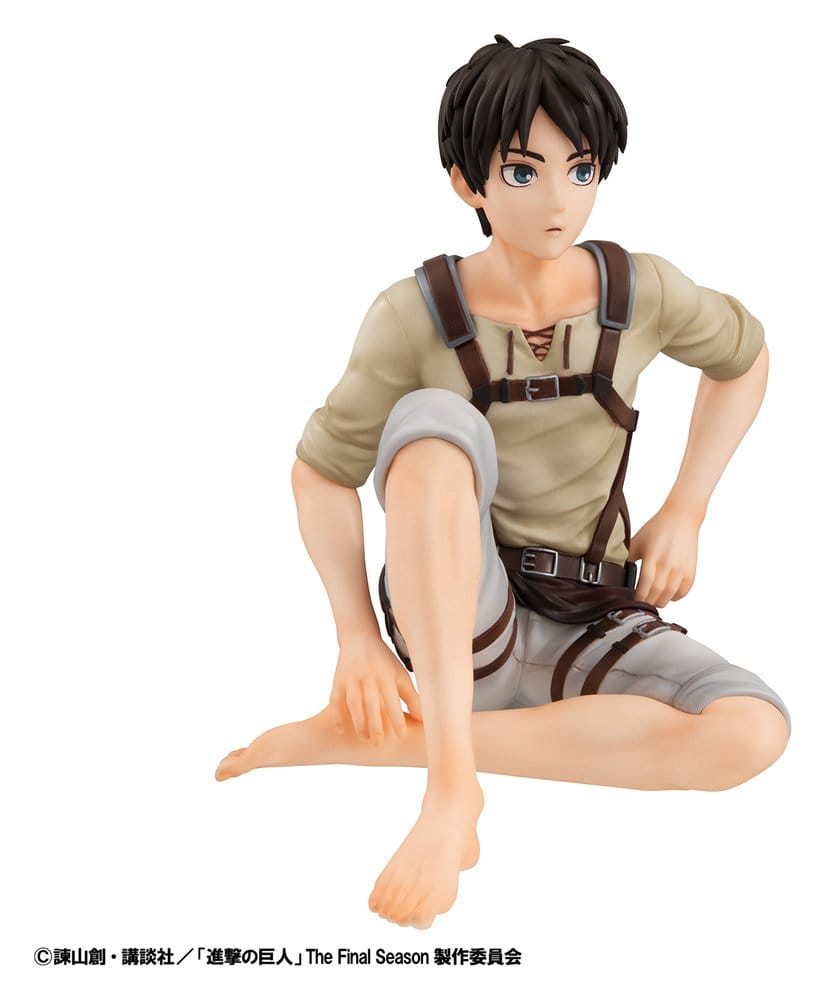 Attack on Titan Figura PVC G.E.M. Series Eren Yeager Palm Size 10 cm