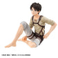 Attack on Titan Pack de 2 Figuras PVC G.E.M. Series Eren Yeager & Squad Captain Levi Palm Size